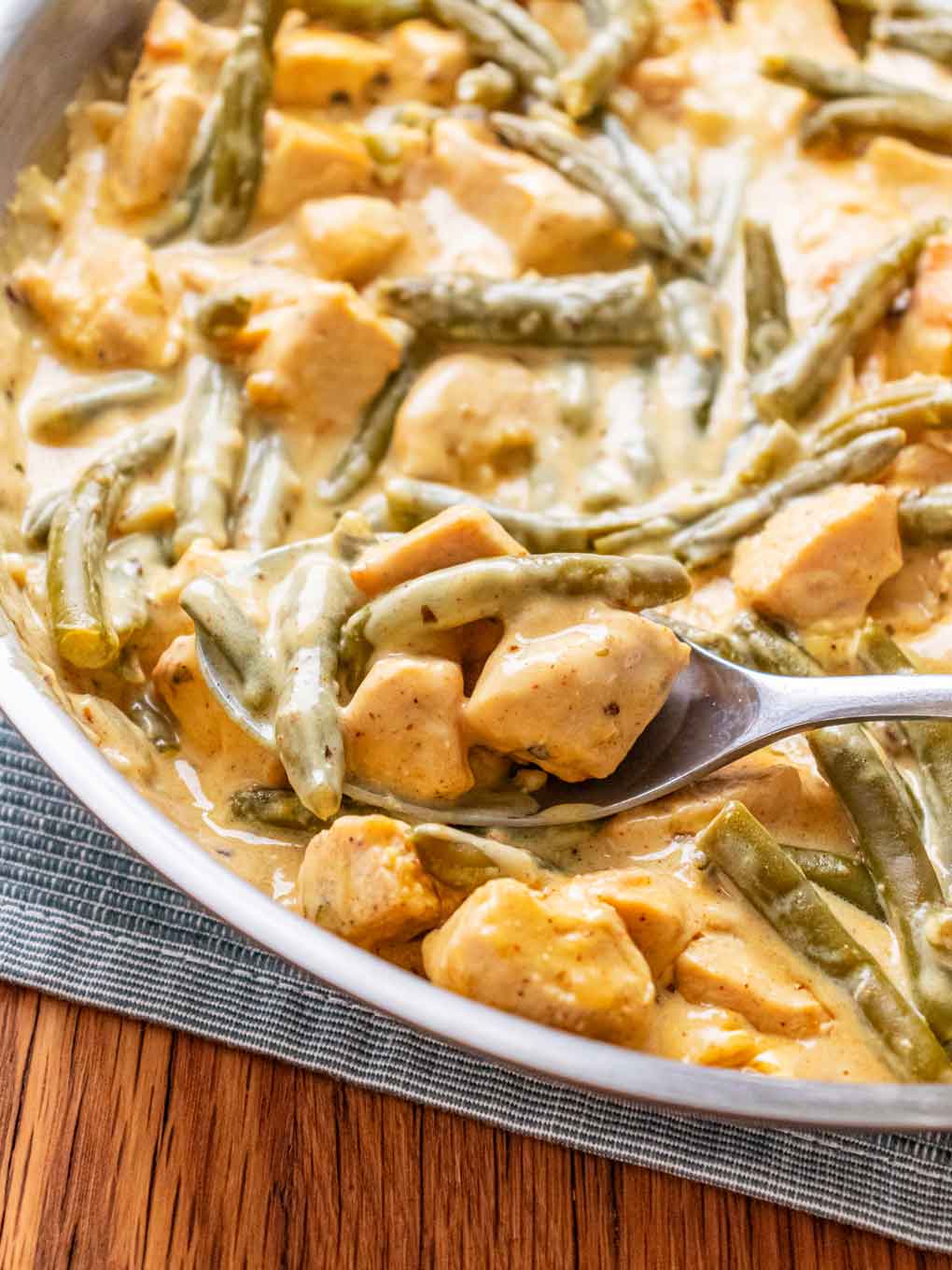 Creamy Chicken with Green Beans