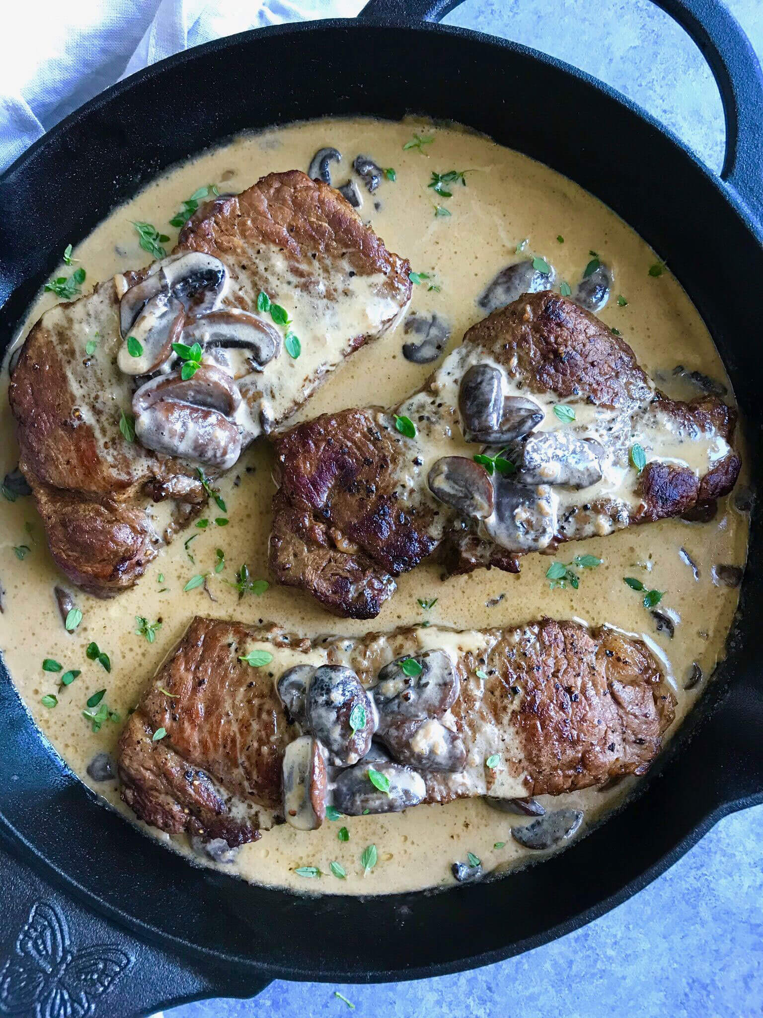 Cream of Mushroom Steak
