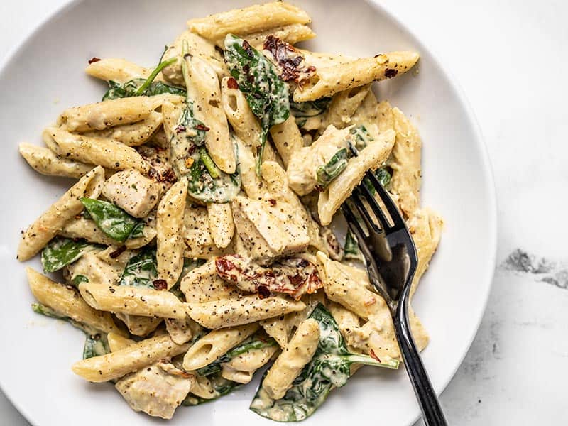 Pesto Chicken Penne