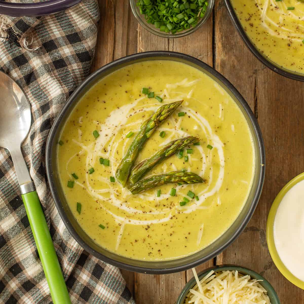Creamy Asparagus Fall Twist