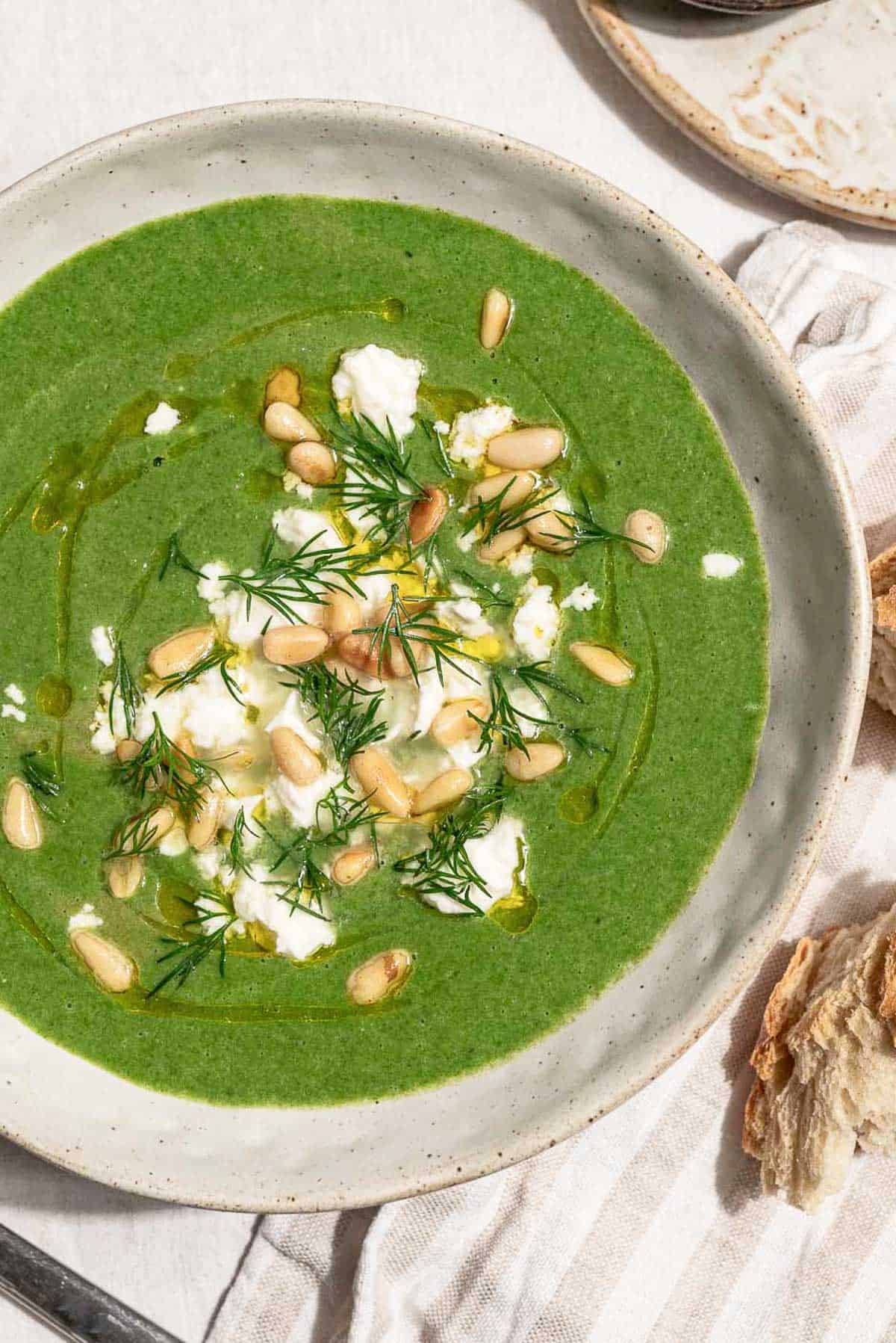 Spinach and Feta with Dill