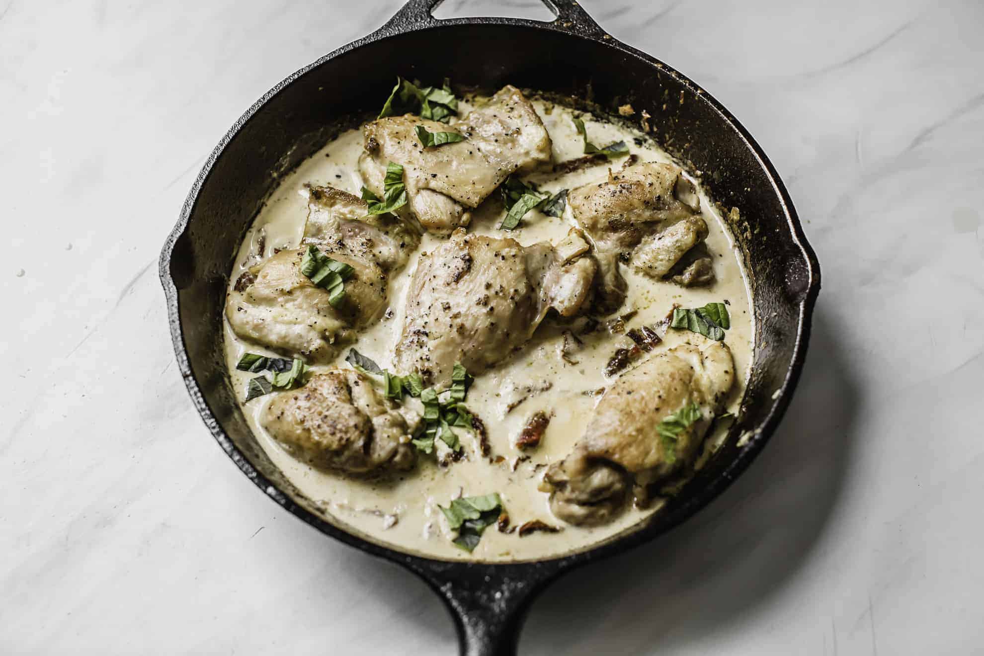 Sun-Dried Tomato Pine Nut Chicken