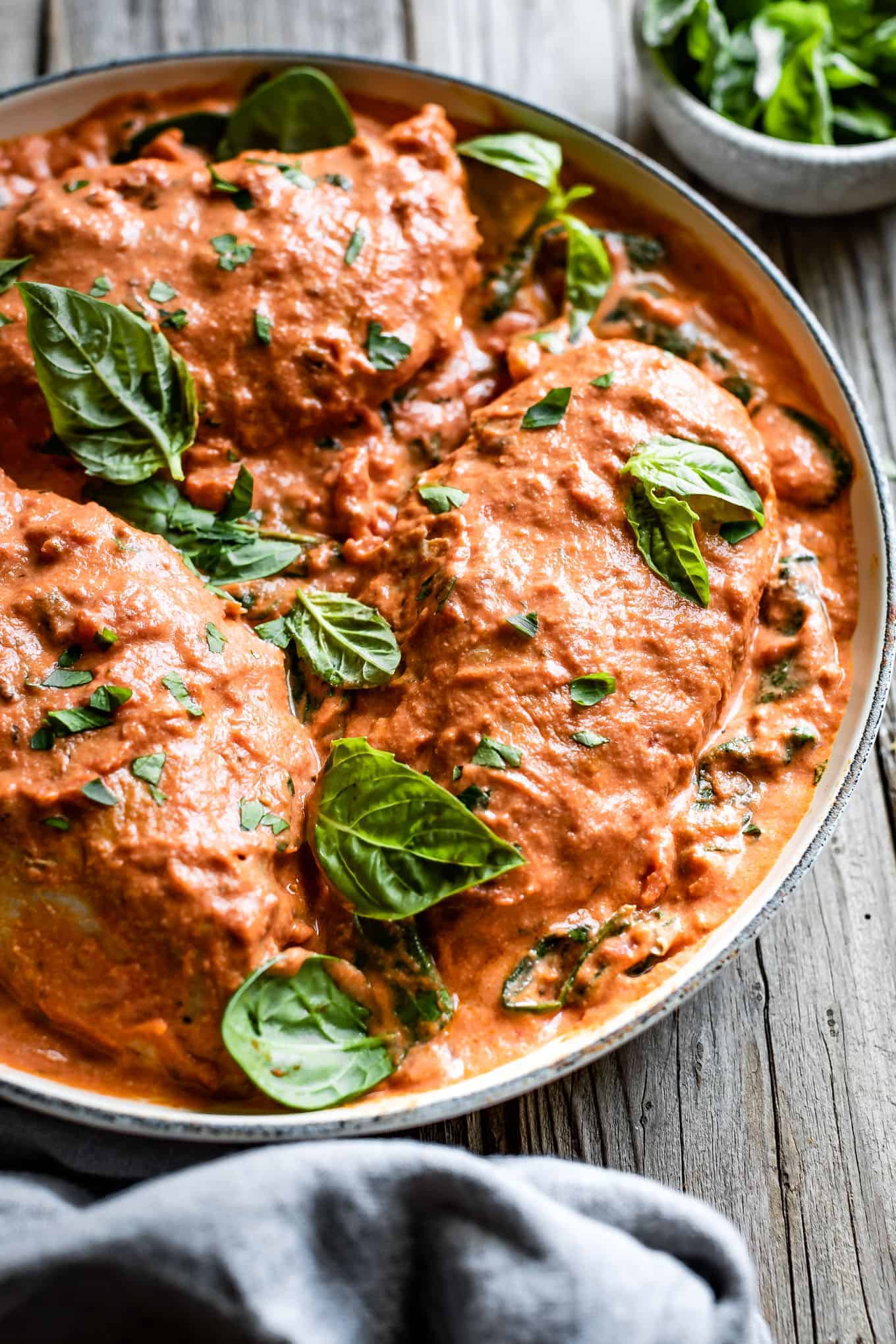 Creamy Tomato Basil Chicken