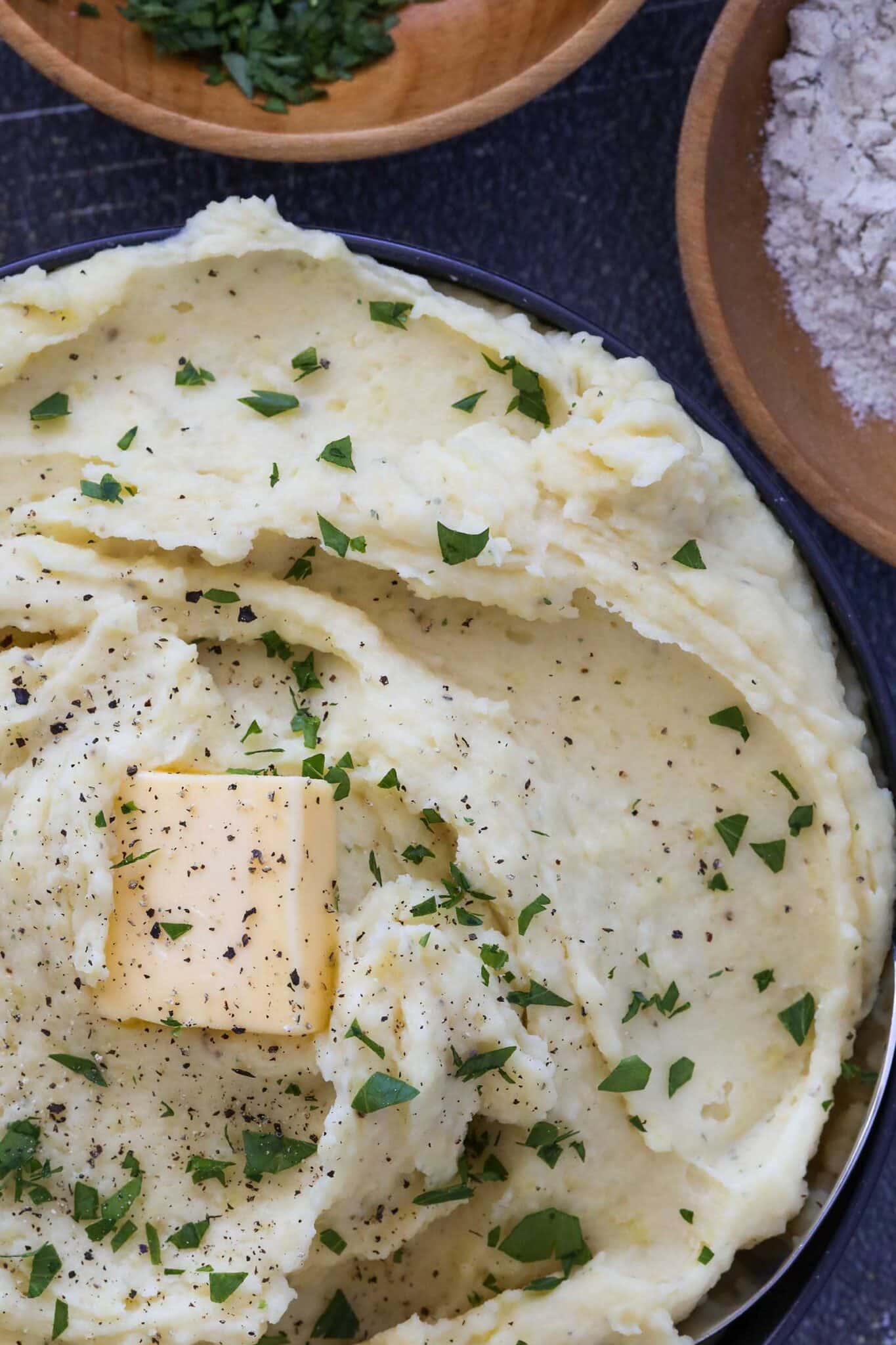 Parmesan Truffle Mashed Potatoes