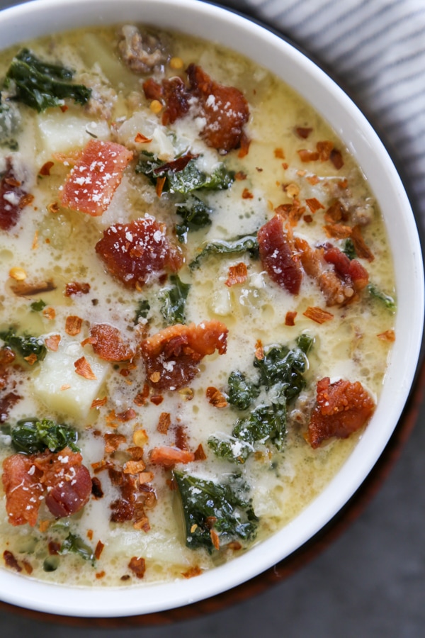 Creamy Tuscan Sausage Soup