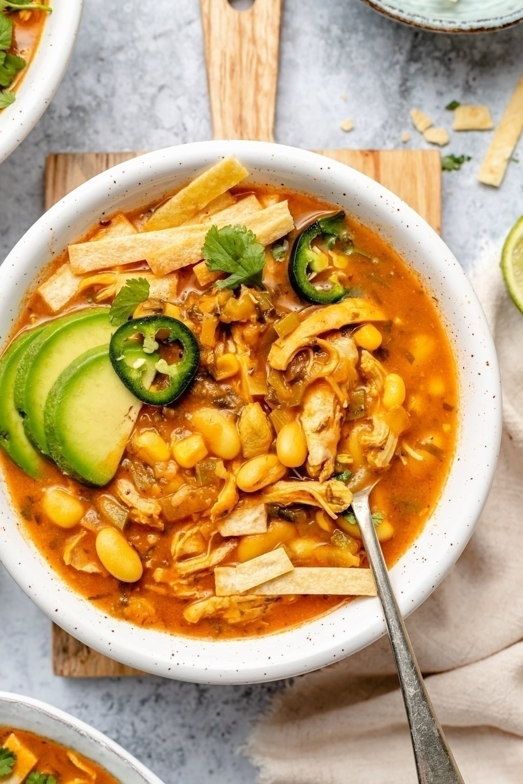Creamy Chicken & White Bean Soup