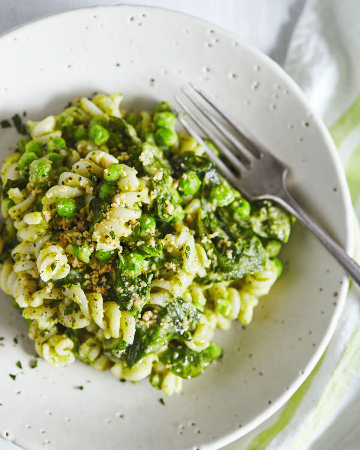 White Bean Basil Pasta