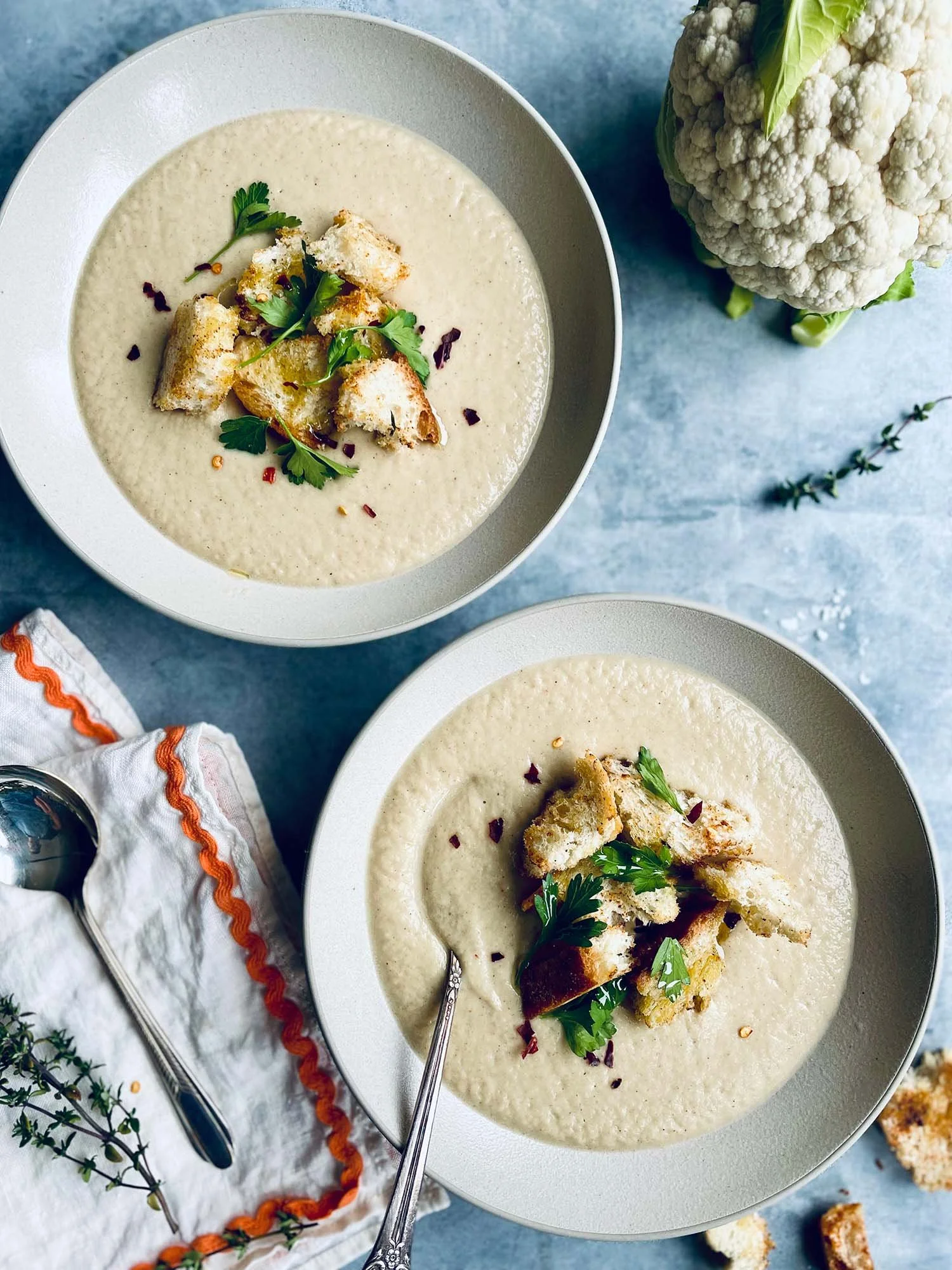 Cauliflower and Gruyère Rich