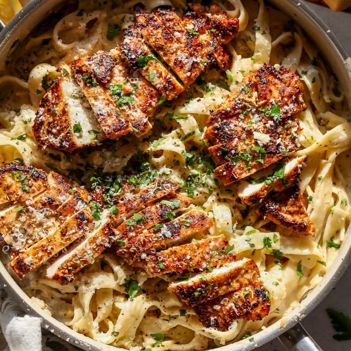 Rotini with Lemon Chicken