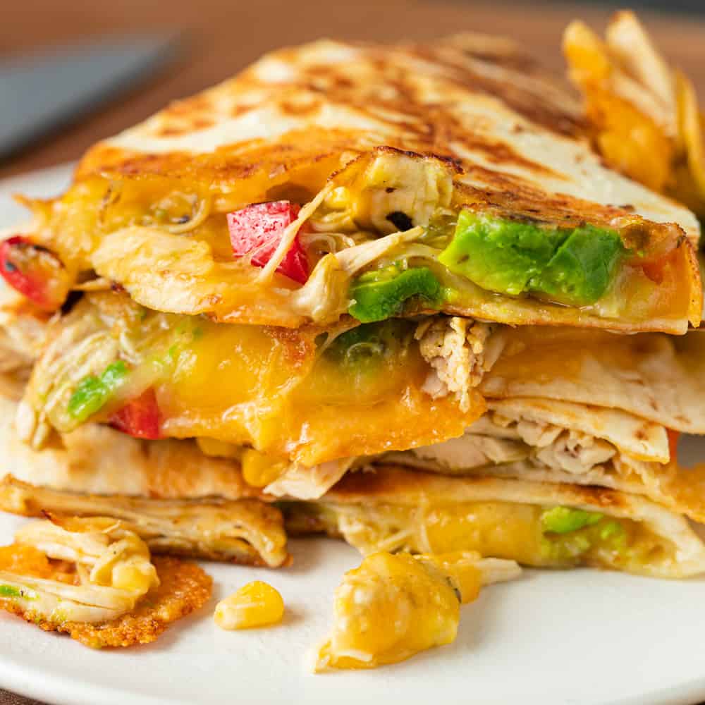 Quick Chicken Quesadillas