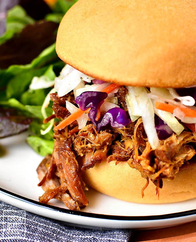Peach Bourbon Pulled Pork