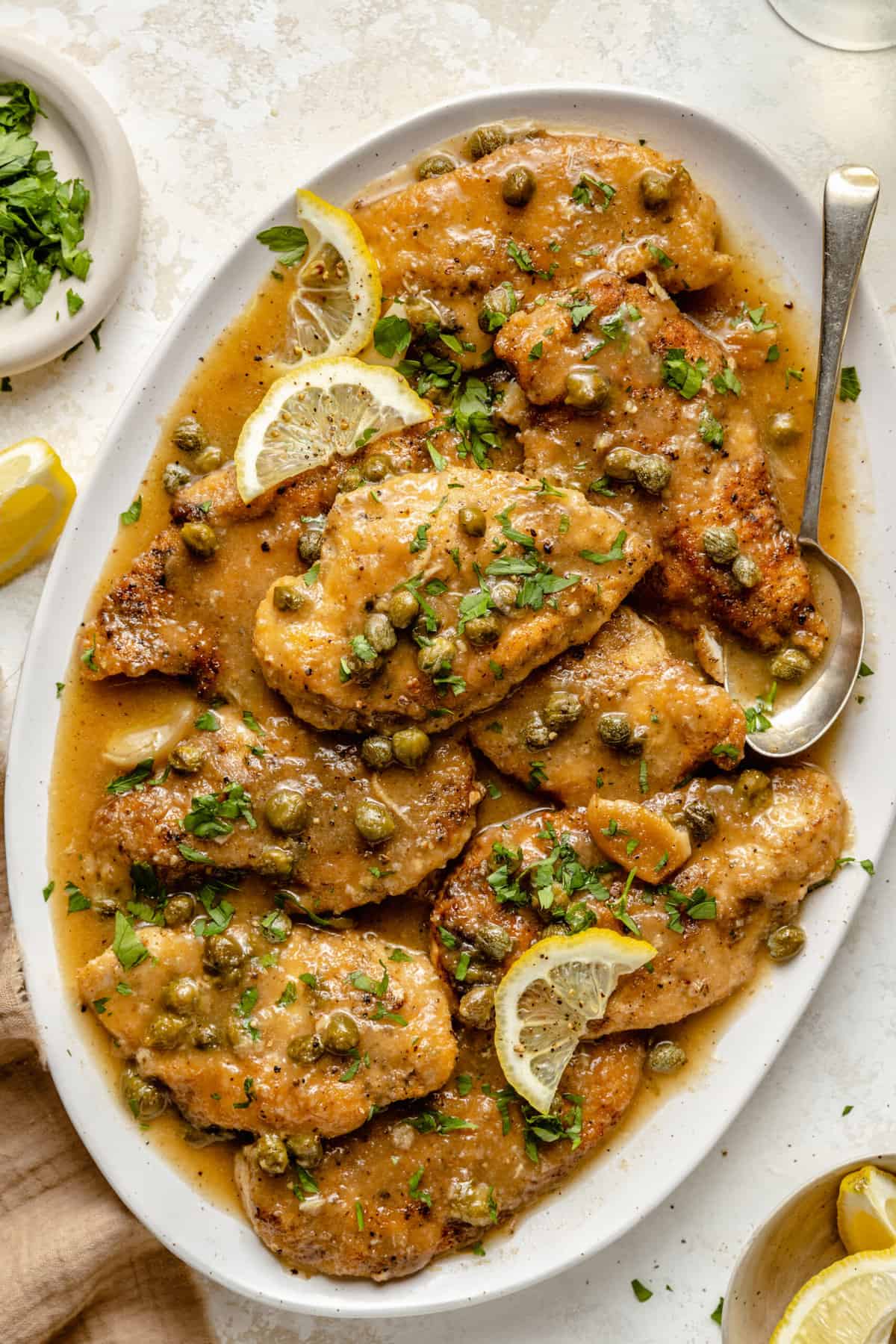 Chicken Piccata Style