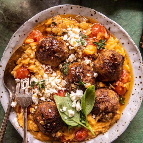 Greek Meatballs in Tomato Sauce