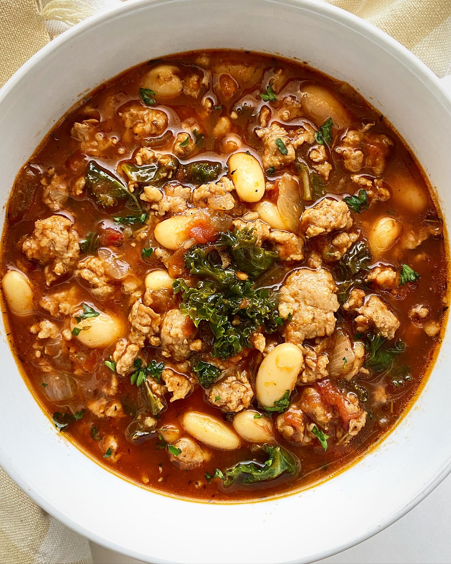 Sausage and White Bean Soup