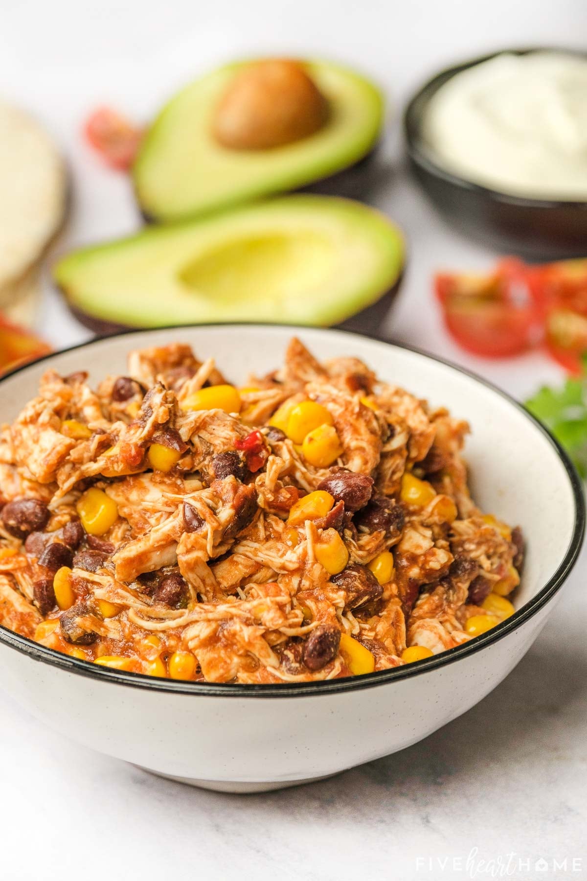 Taco Tuesday Chicken and Black Beans