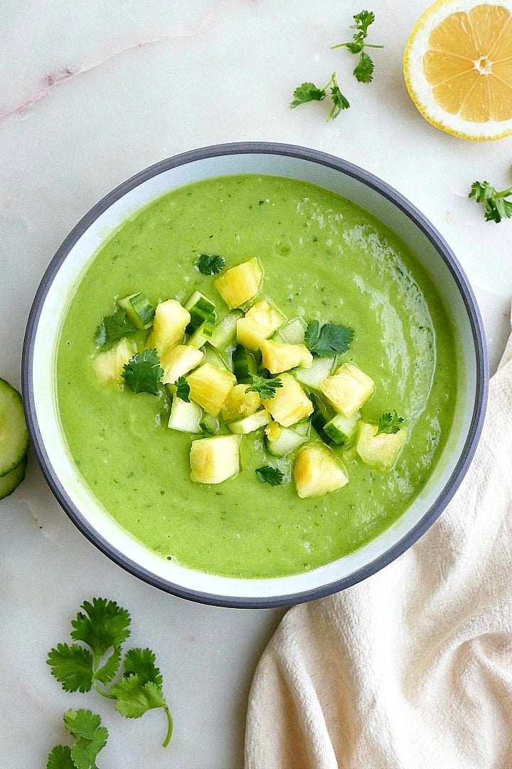 Cucumber Avocado Soup