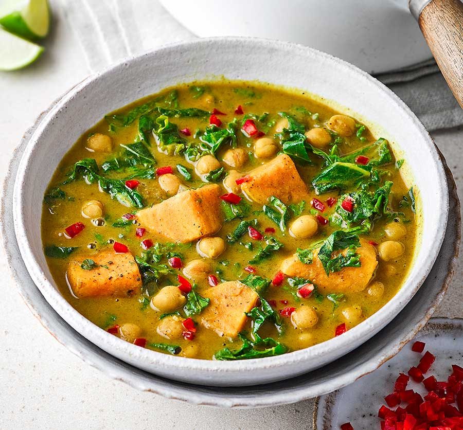 Chickpea Kale Curry