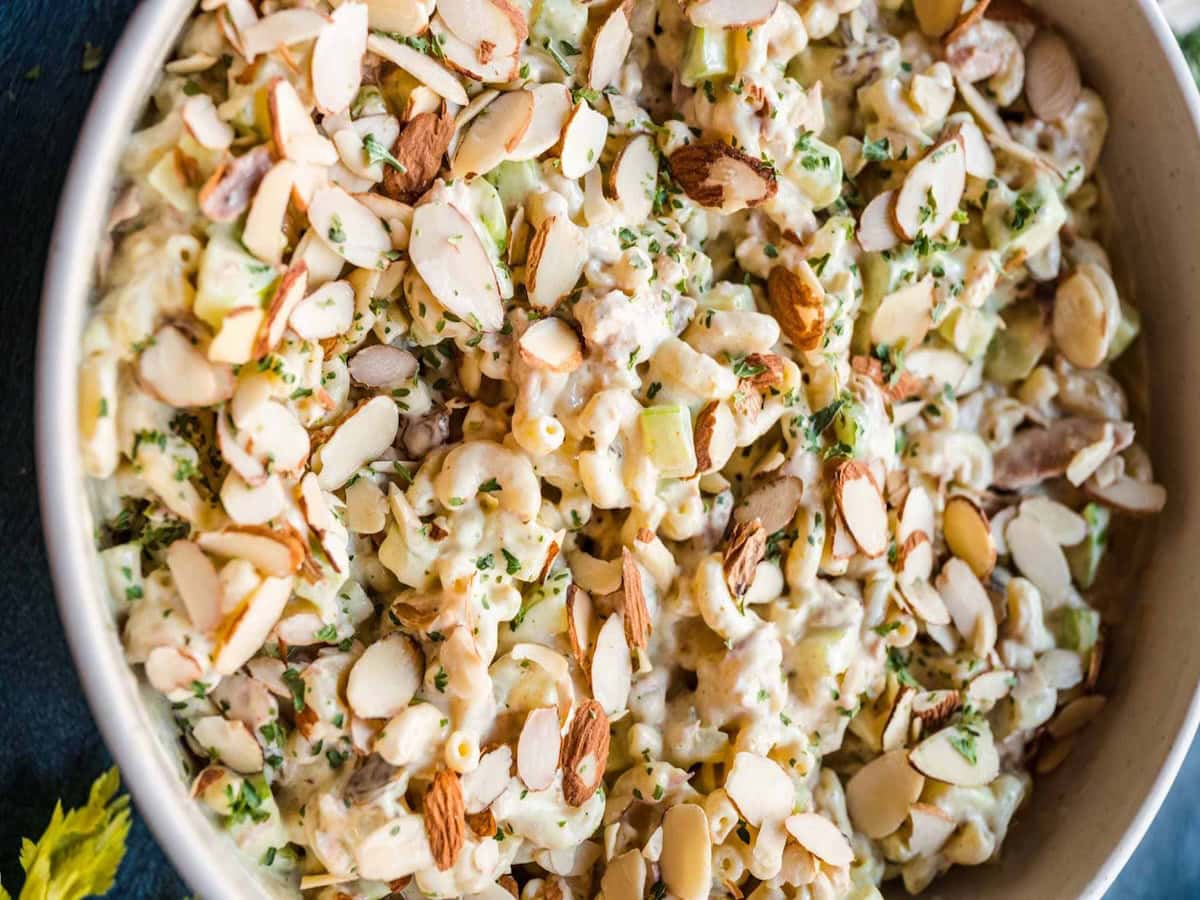 Curry Tuna Pasta Salad