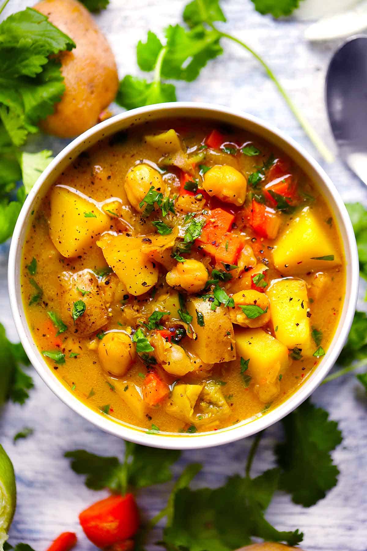 Chickpea Vegetable Curry