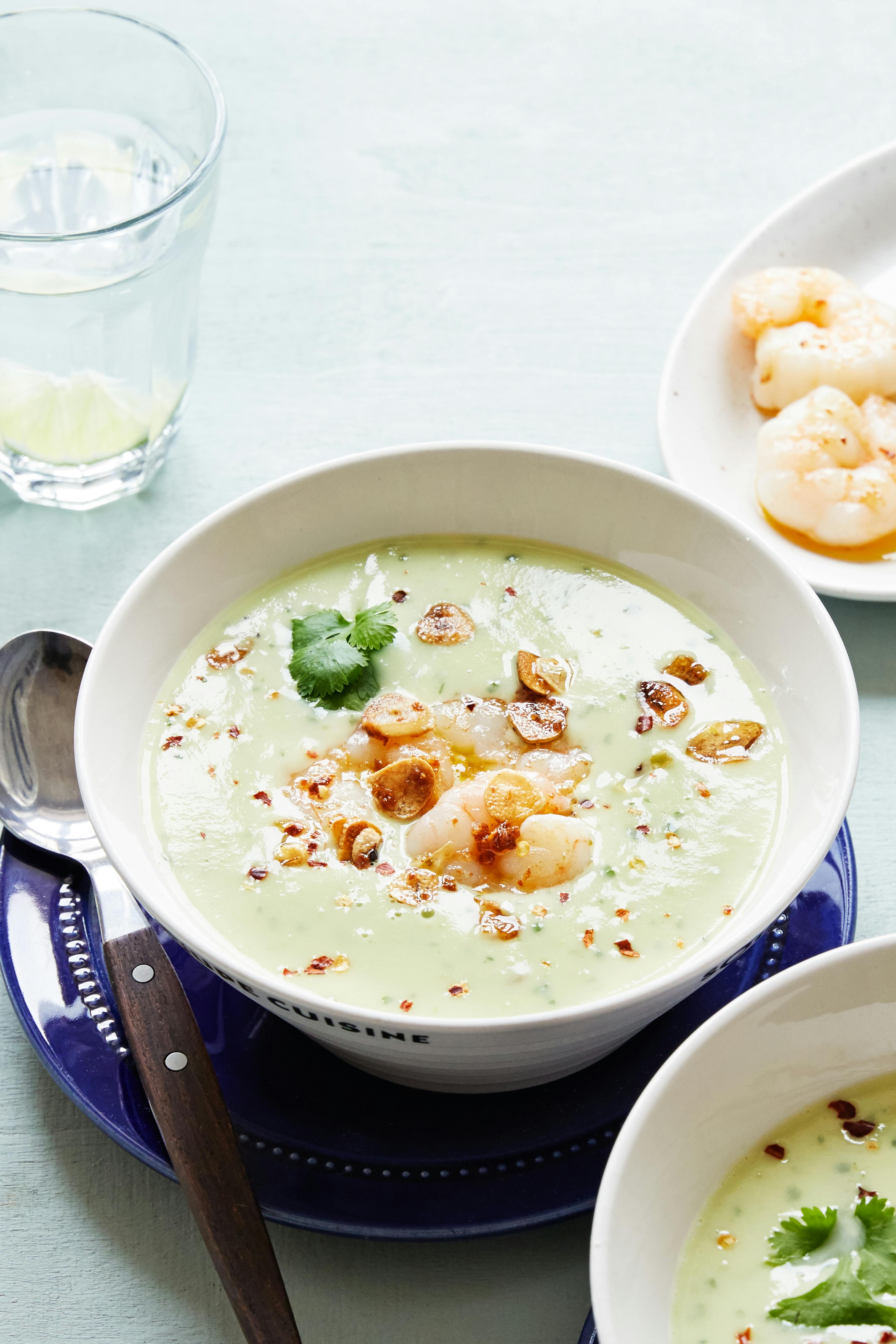 Shrimp and Avocado Chowder