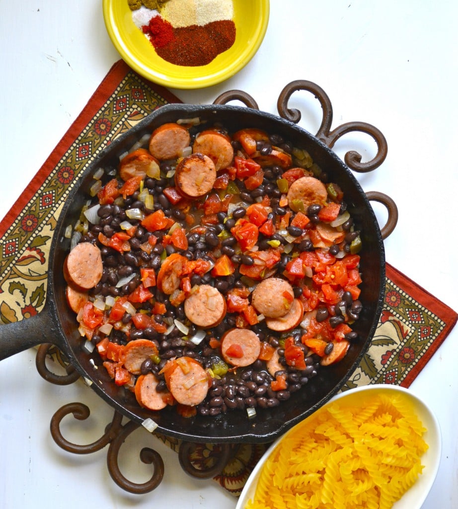 Chorizo and Black Bean