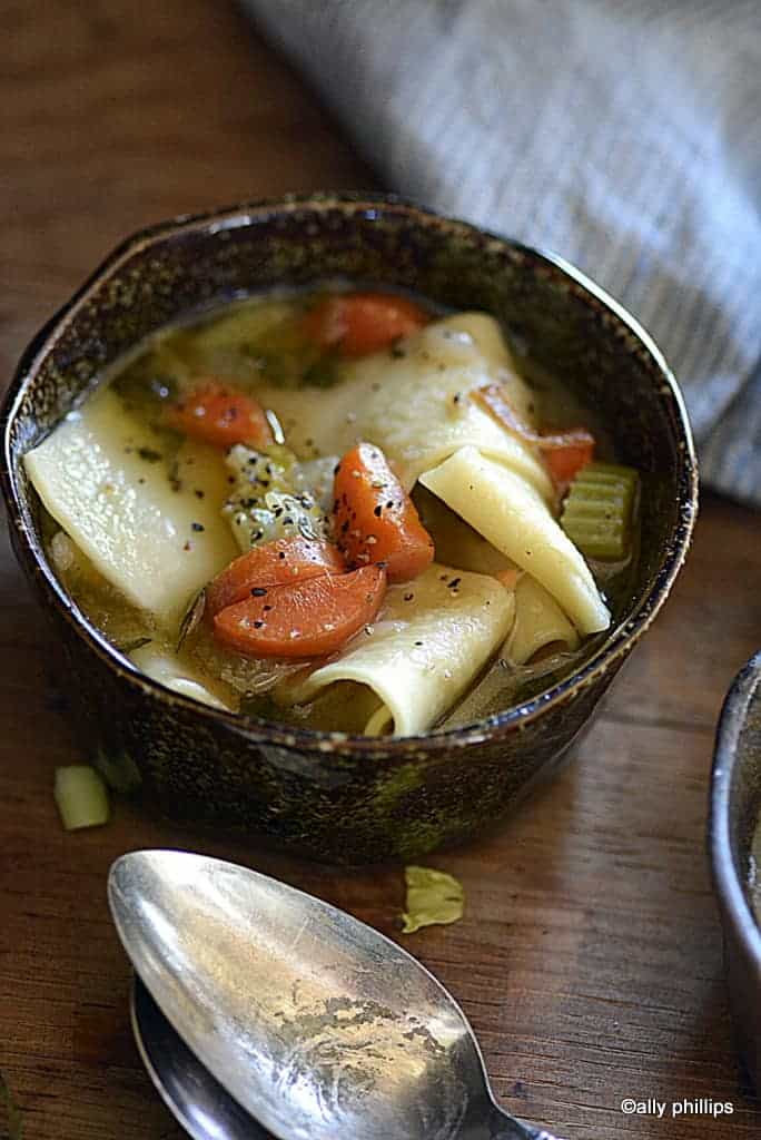 French Chicken Vermicelli Soup