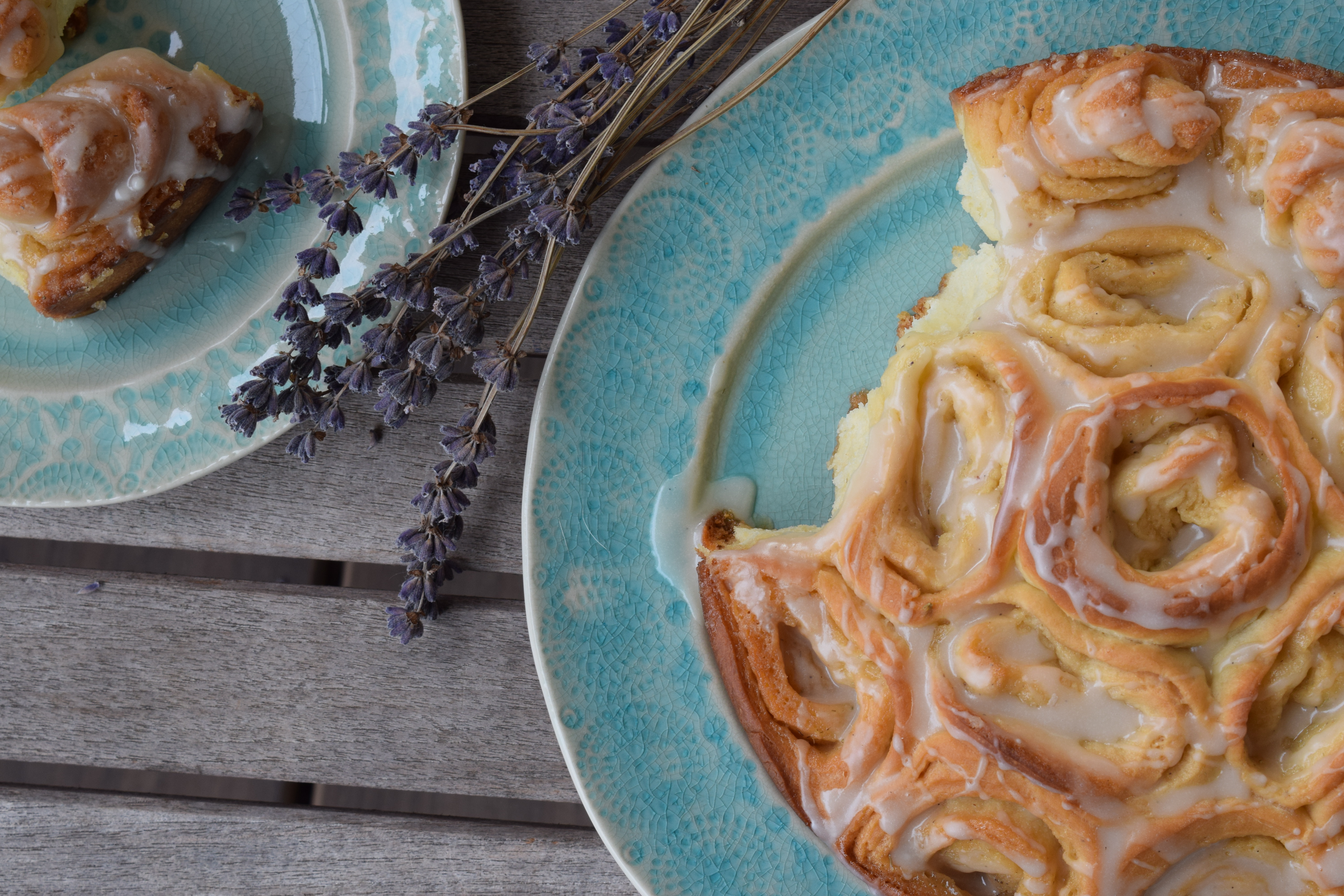 Honey Lavender Cream Roll