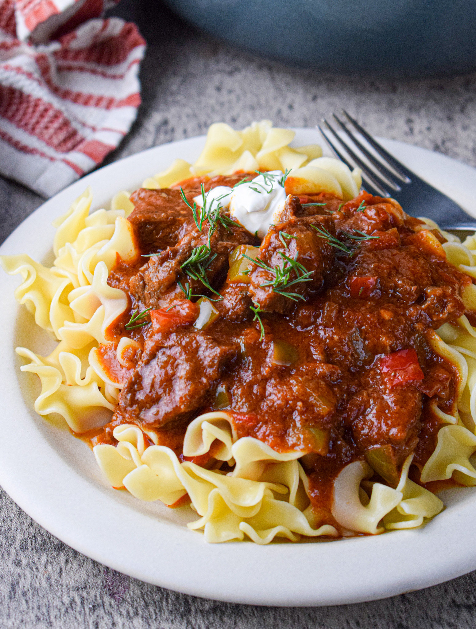 Beef Tortellini Goulash