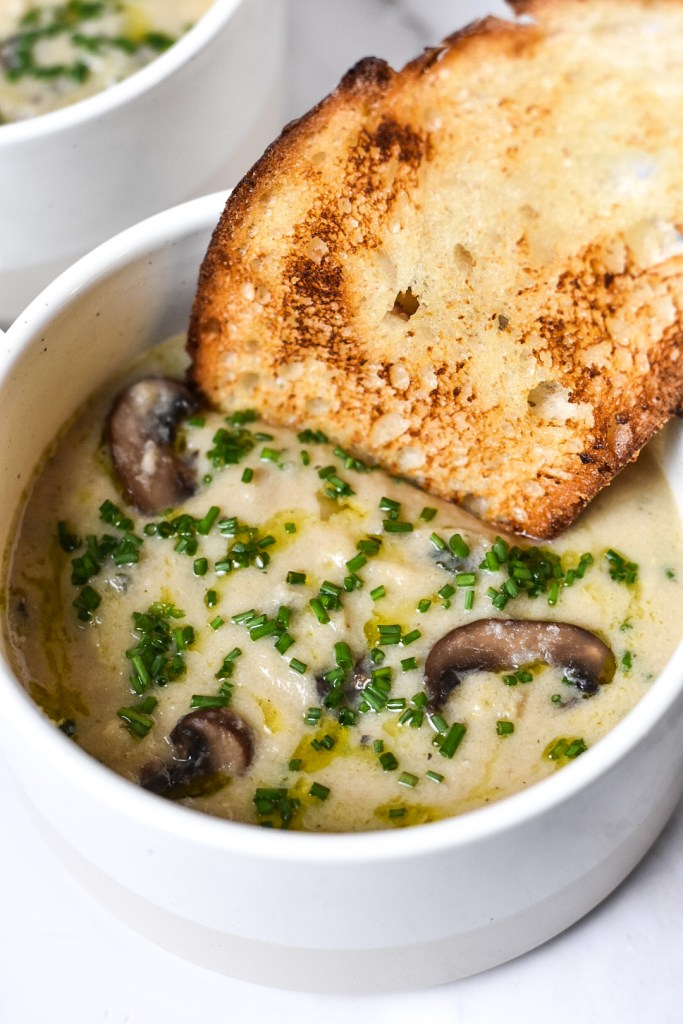 Cauliflower Mushroom Bisque