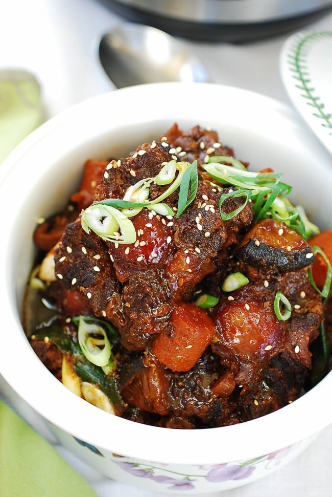 Korean Braised Beef Oxtail