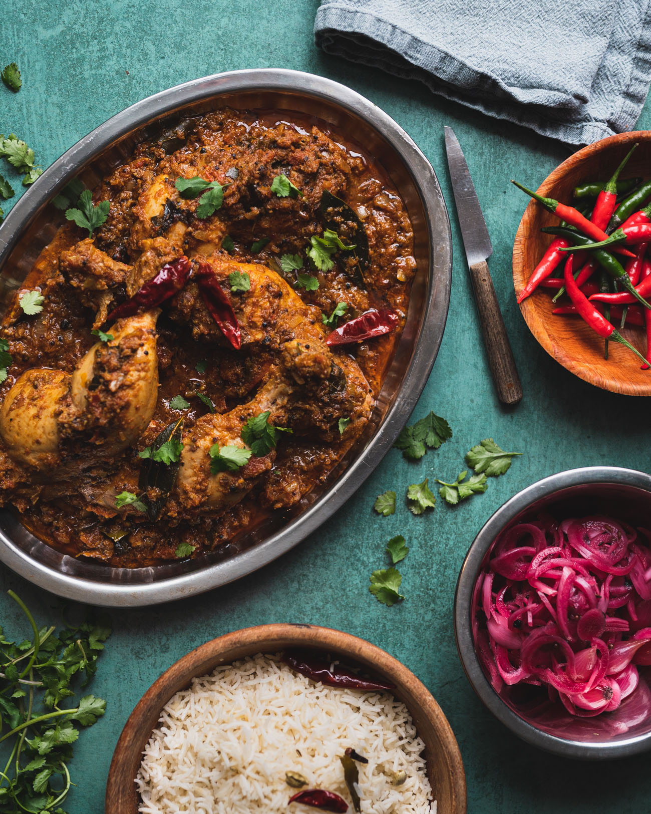 Chettinad Chicken Spiced