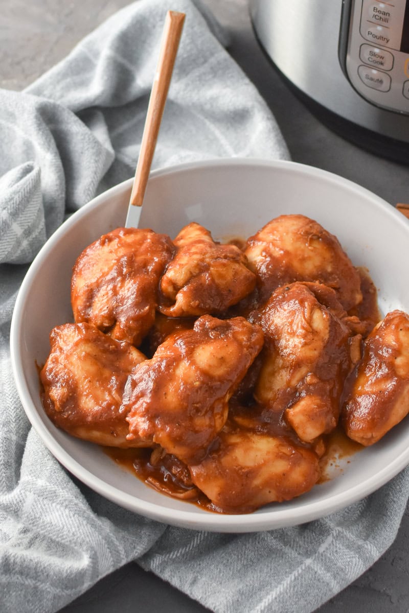 Apple Cider BBQ Chicken Thighs