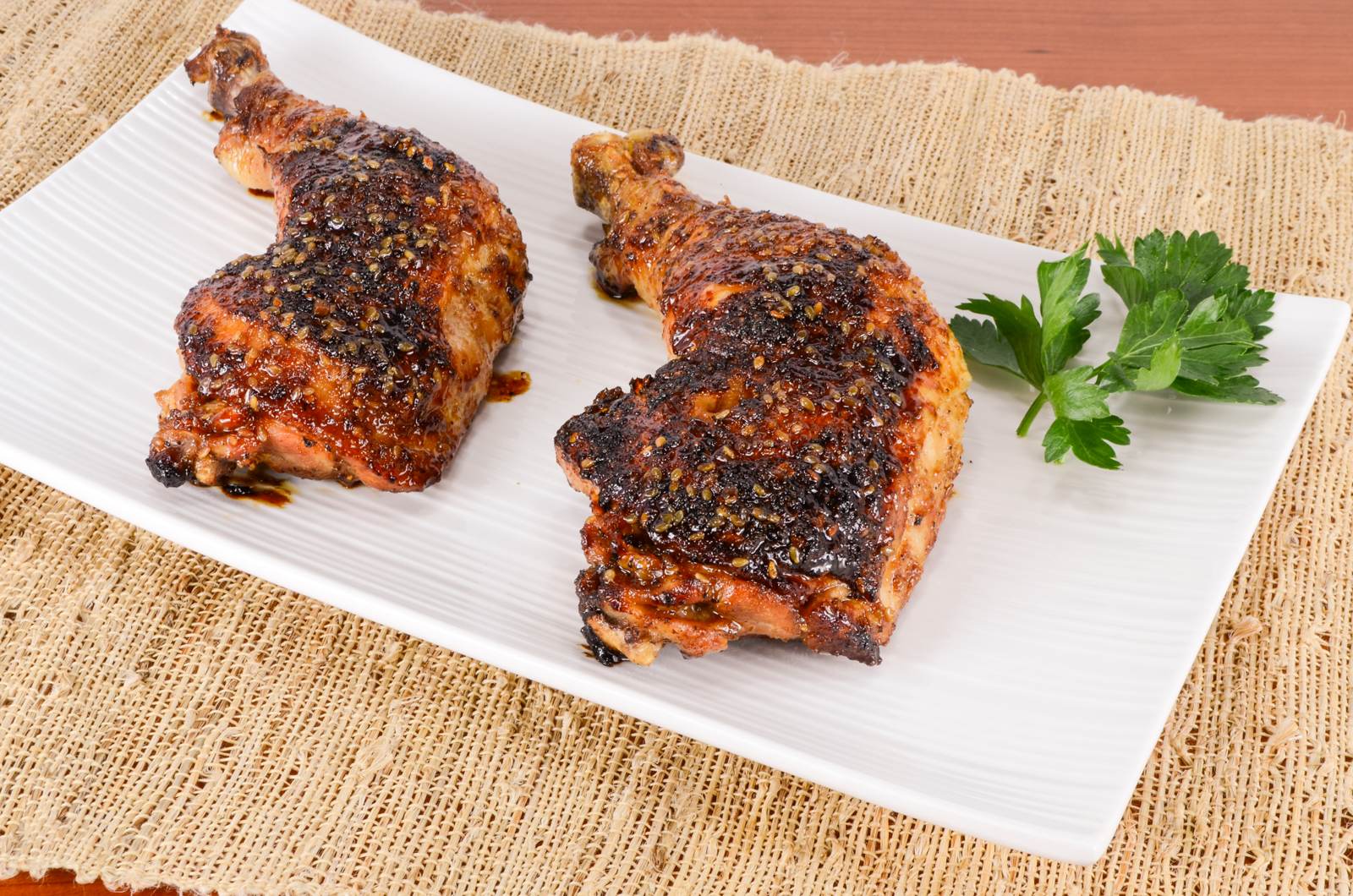 Teriyaki Miso Glazed Quarters