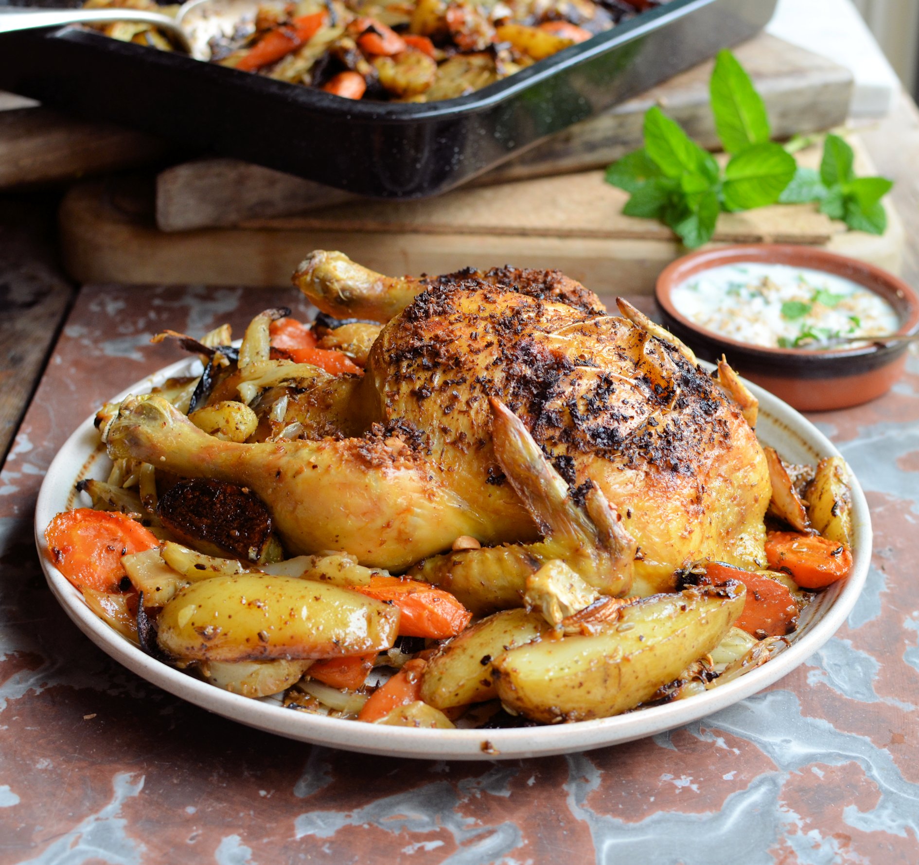 Dukkah Crusted Baked Chicken