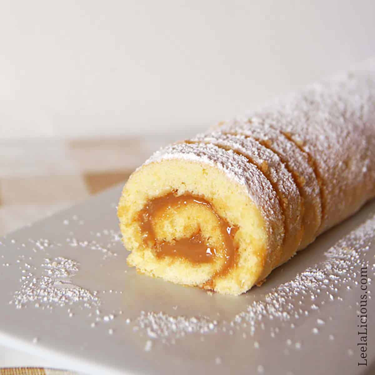 Dulce de Leche Cake Roll