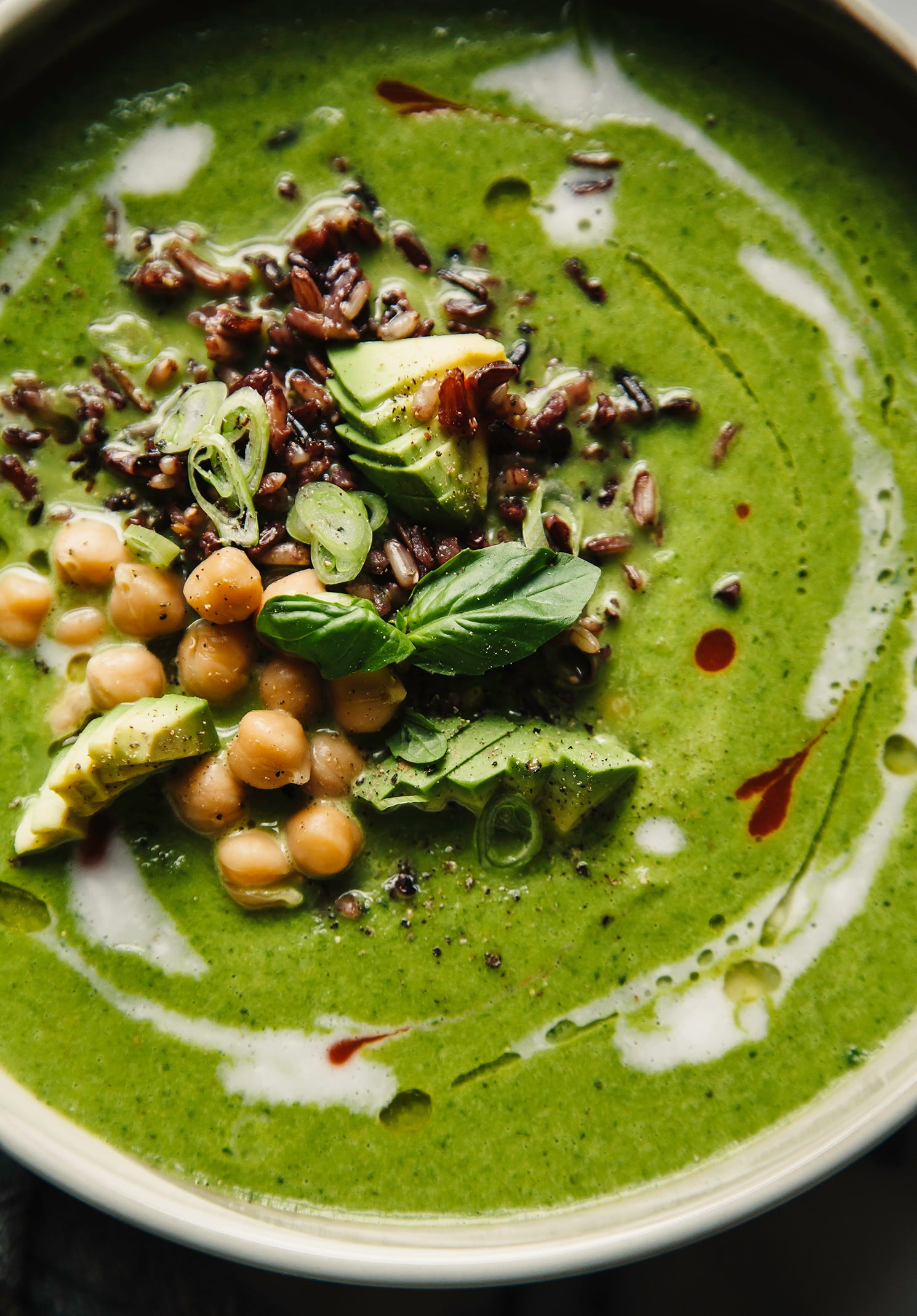 Celery and Coconut Milk Soup