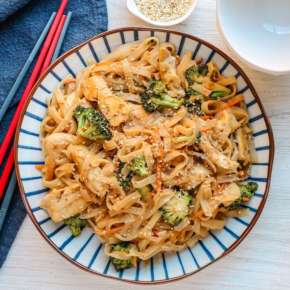 Peanut Sauce Chicken Stir Fry