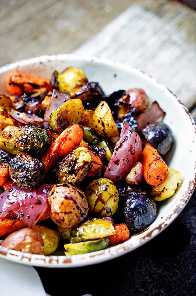 Balsamic Glazed Vegetable Medley