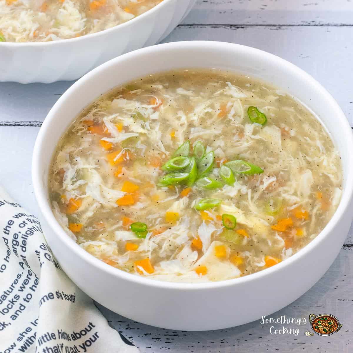 Egg Drop Soup with Vegetables