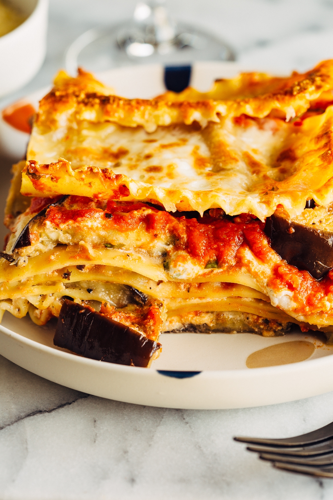 Eggplant Ricotta Lasagna