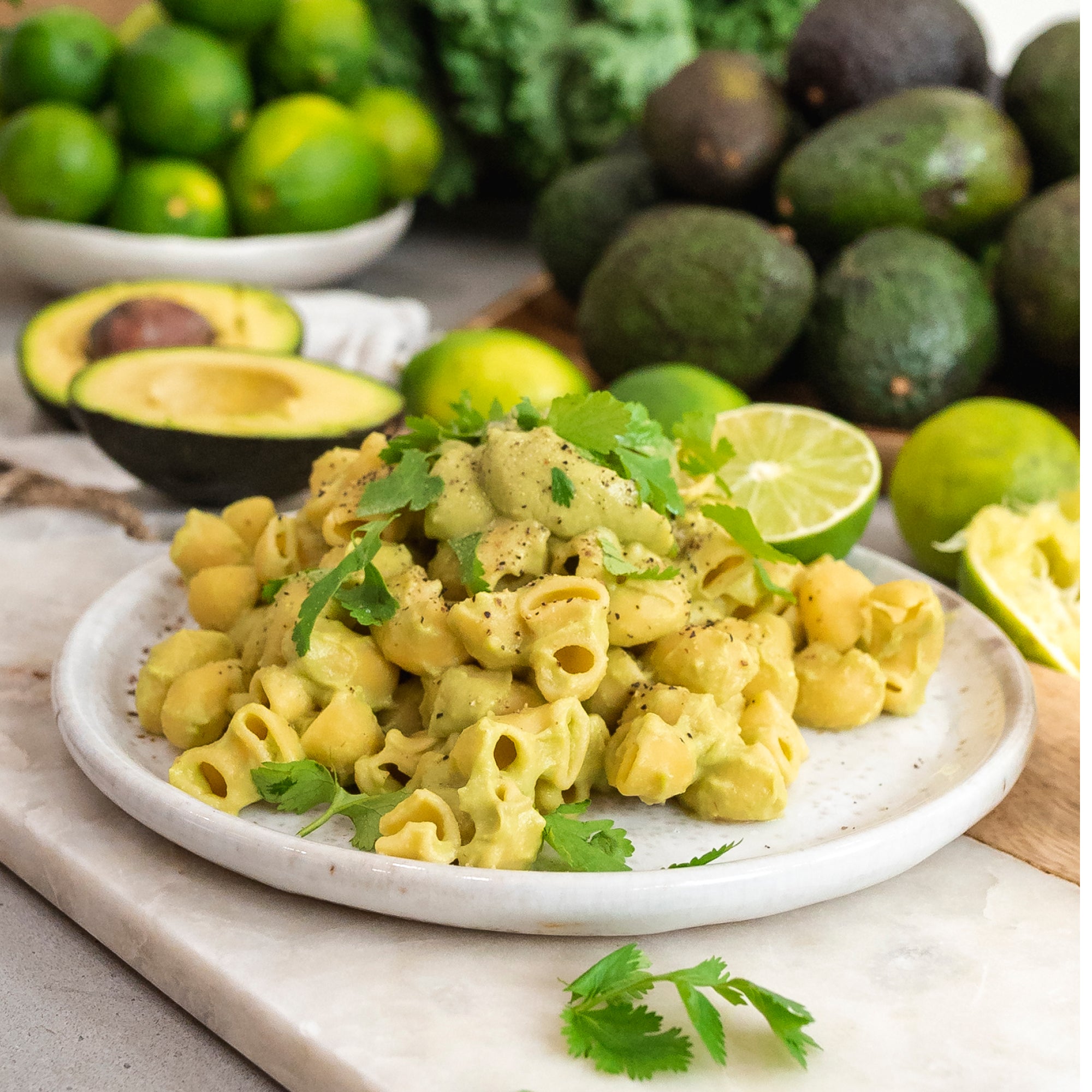 Avocado and Lime Pasta