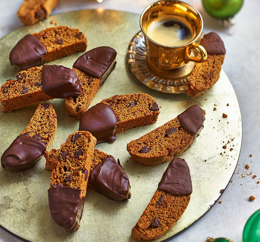 Espresso Chocolate Biscotti