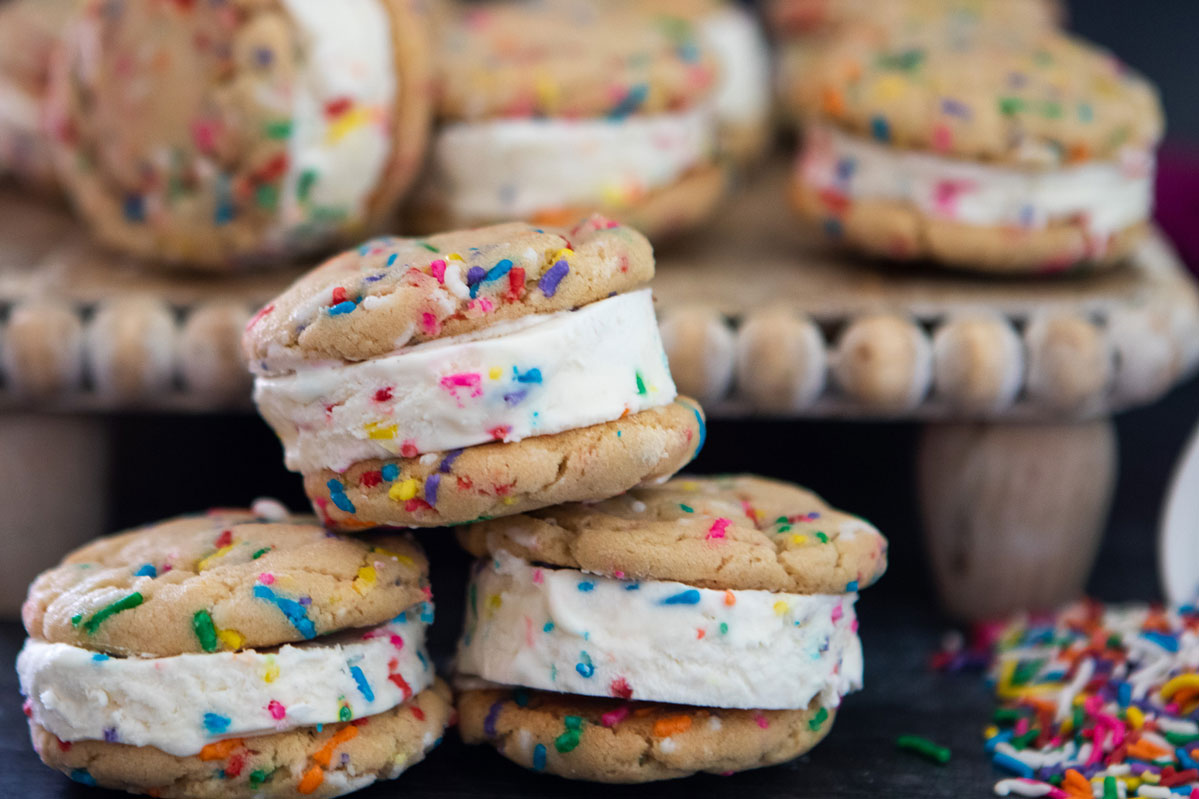 Funfetti Ice Cream Sandwich