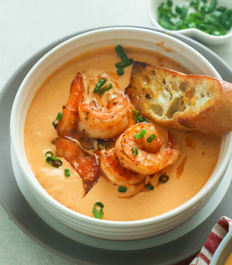 Garlic Butter Shrimp Bisque