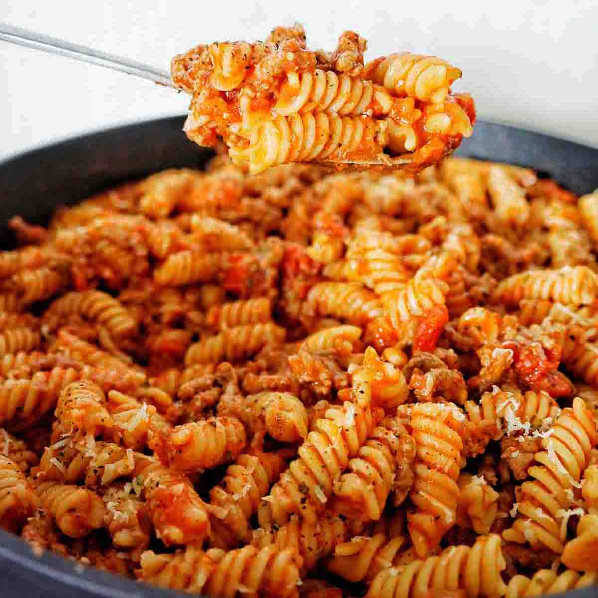 Beef Bolognese Fusilli