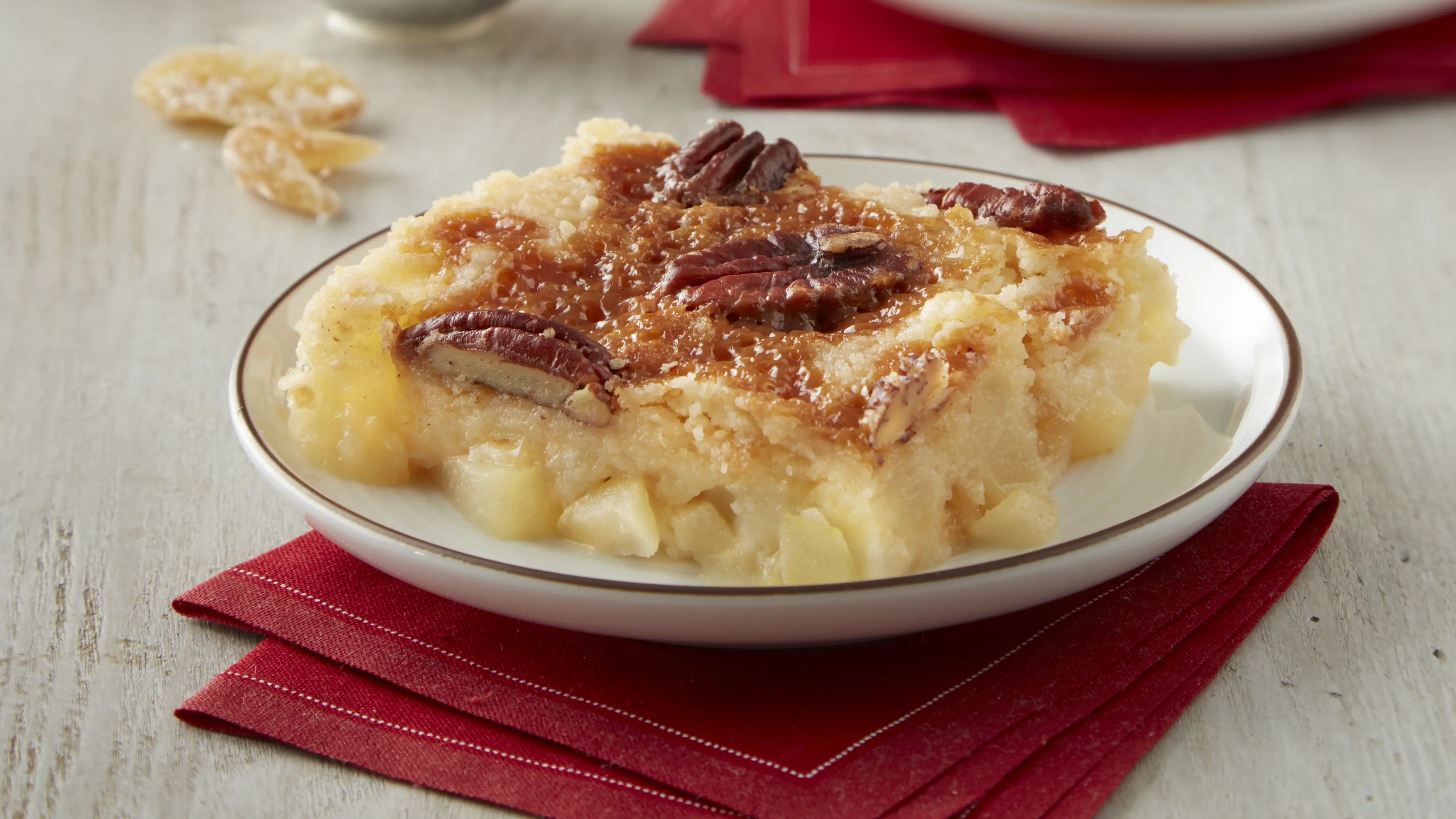 Pear Ginger Dump Cake