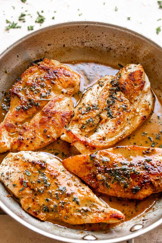 Garlic Herb Fried Chicken