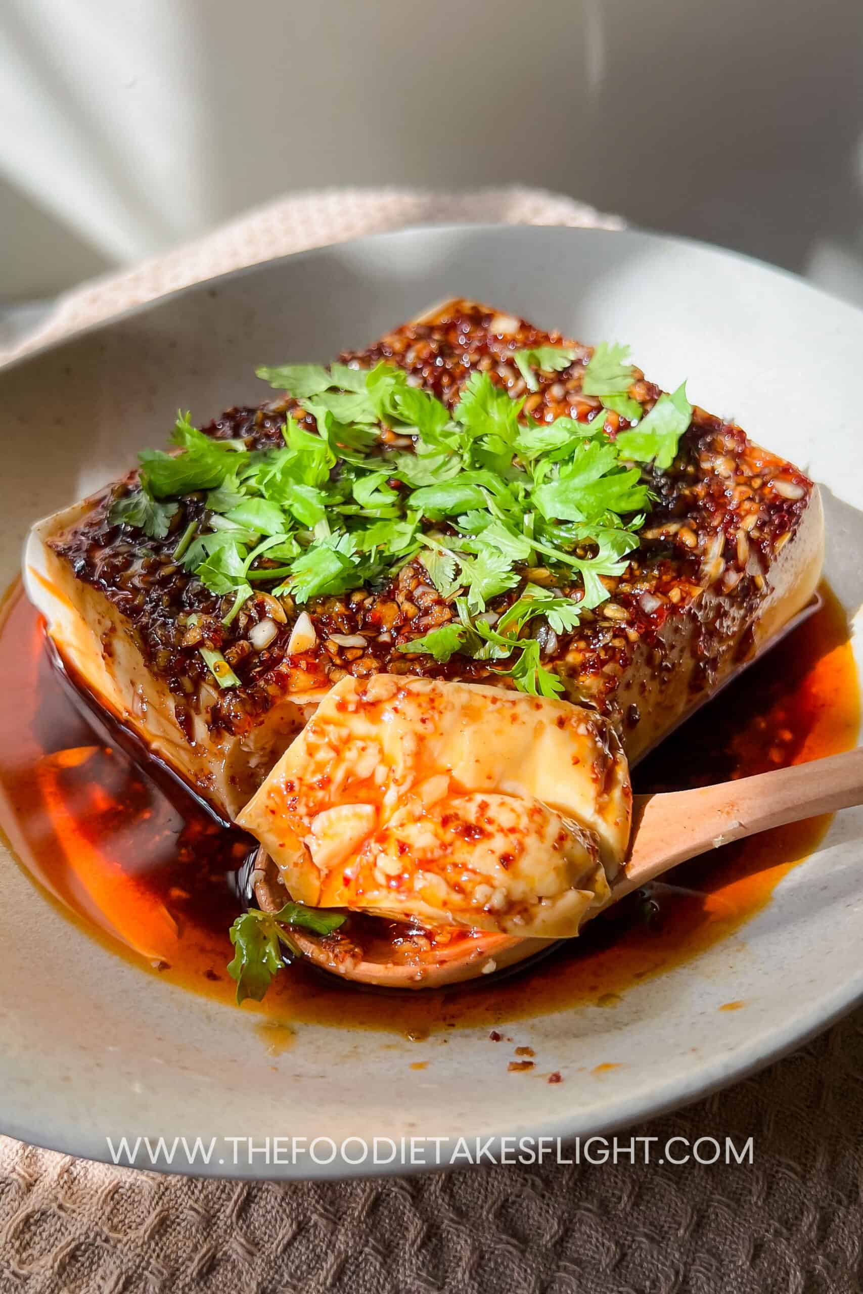 Crispy Chili Oil Tofu