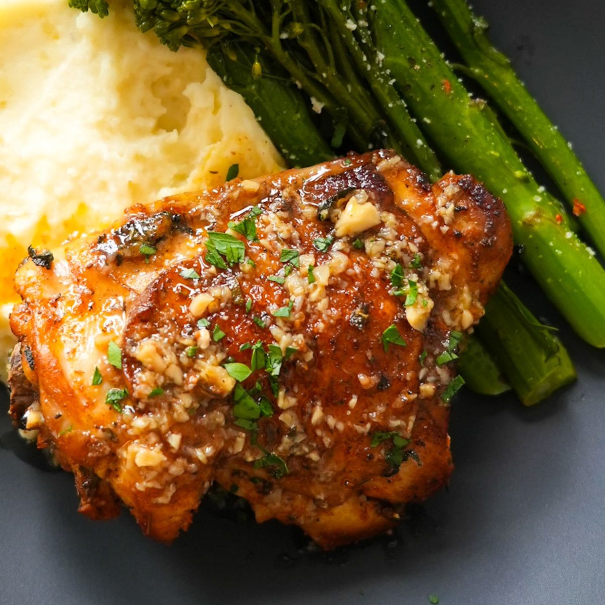 Garlic Butter Chicken Thighs