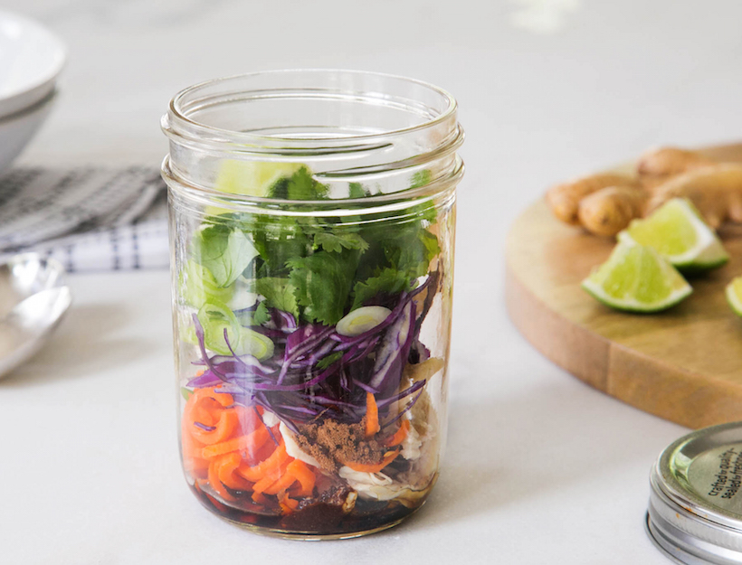 Sesame Soy Chicken Noodle Jar